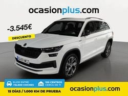Blanco Usado 2022 Skoda Kodiaq SportLine SUV | 32.290 € (Precio justo)