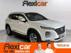 Blanco Usado 2019 Hyundai Santa Fe Style SUV | 26.590 € (Un poco caro)