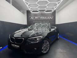 Negro Usado 2015 BMW 218 Descapotable | 16.680 € (Un poco caro)