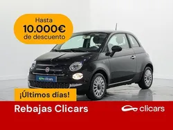 Negro Usado 2021 Fiat 500 Dolcevita Utilitario | 10.890 € (Precio justo)