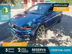 Azul Usado 2018 VW Polo GTI Utilitario | 20.990 € (Precio justo)