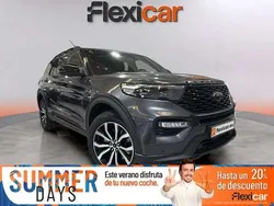 Gris Usado 2020 Ford Explorer ST-Line SUV | 37.490 € (Precio justo)