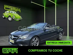 Gris / plata Usado 2014 Mercedes E200 Descapotable | 21.500 € (Precio justo)
