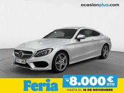 Gris plata Usado 2016 Mercedes C220 AMG Coupe | 28.990 € (Precio justo)