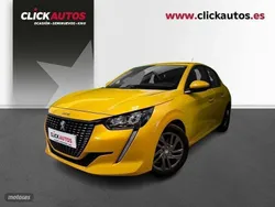 Amarillo Usado 2021 Peugeot 208 Active Utilitario | 12.650 € (Precio justo)