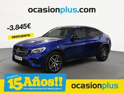 Azul Usado 2019 Mercedes GLC220 Coupe | 42.300 € (Caro)