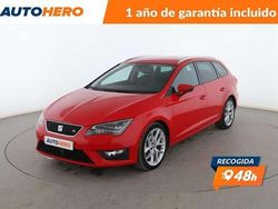 Rojo Usado 2014 Seat Leon FR Familiar | 13.299 € (Precio justo)