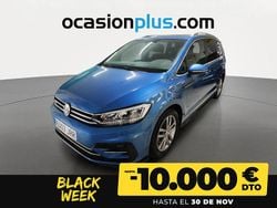 Azul Usado 2016 VW Touran Sportline Monovolumen | 20.900 € (Precio justo)