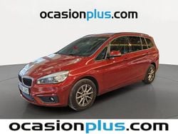 Rojo Usado 2015 BMW 218 Gran Tourer Monovolumen | 14.690 € (Precio justo)