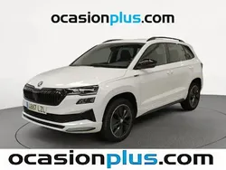 Blanco Usado 2022 Skoda Karoq SportLine SUV | 24.955 € (Un poco caro)