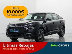 Negro Usado 2024 Citroën C4 PureTech Berlina | 16.490 € (Precio justo)