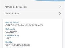 Azul Usado 2001 Citroën Xsara Exclusive Berlina | 1400 € (Buen precio)