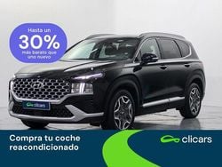 Gris Usado 2022 Hyundai Santa Fe SUV | 35.990 € (Precio justo)