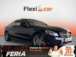 Azul Usado 2016 Mercedes C220 Coupe | 23.790 € (Precio justo)