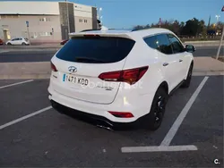 Blanco Usado 2017 Hyundai Santa Fe SUV | 17.500 € (Super precio)