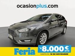 Gris Usado 2015 Ford Focus Titanium Monovolumen | 8990 € (Precio justo)