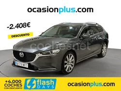 Gris / plata Usado 2023 Mazda 6 Exclusive-Line Familiar | 25.490 € (Precio justo)