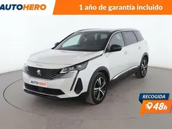 Blanco Usado 2021 Peugeot 5008 GT Monovolumen | 22.999 € (Precio justo)