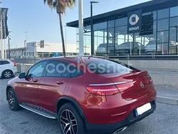 Rojo Usado 2019 Mercedes GLC250 Coupe | 36.900 € (Precio justo)