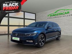 Azul Usado 2021 VW Passat R-line Familiar | 21.074 € (Buen precio)