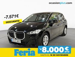 Negro Usado 2022 BMW 218 Active Tourer Monovolumen | 24.990 € (Precio justo)