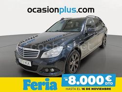Negro Usado 2011 Mercedes C180 Elegance Familiar | 10.390 € (Buen precio)