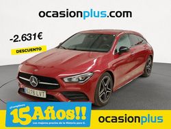 Rojo Usado 2021 Mercedes CLA200 Familiar | 28.950 € (Precio justo)