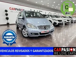 Azul Usado 2009 Mercedes A150 Avantgarde Monovolumen | 7300 € (Un poco caro)