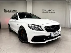 Blanco Usado 2017 Mercedes C63S AMG Familiar | 48.990 € (Buen precio)