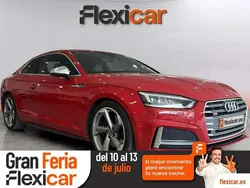 Rojo Usado 2017 Audi A5 Coupe | 30.990 € (Precio justo)