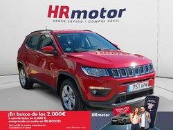 Rojo Usado 2018 Jeep Compass Longitude SUV | 16.440 € (Precio justo)