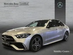 Mojavesilver metallicpaint Usado 2022 Mercedes C220 AMG line Berlina | 41.900 € (Precio justo)