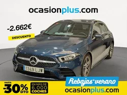 Azul Usado 2020 Mercedes A180 Berlina | 25.990 € (Precio justo)