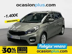 Gris Usado 2018 Kia Carens Monovolumen | 15.400 € (Precio justo)
