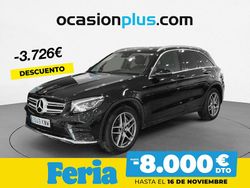 Negro Usado 2019 Mercedes GLC220 SUV | 32.190 € (Precio justo)