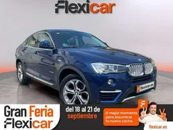 Azul Usado 2016 BMW X4 SUV | 22.470 € (Precio justo)