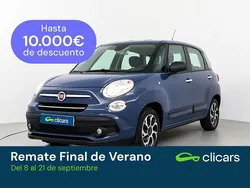 Azul Usado 2019 Fiat 500L Urban Monovolumen | 11.990 € (Precio justo)