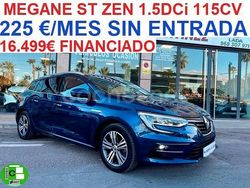 Azul Usado 2021 Renault Mégane GrandTour Zen Familiar | 18.499 € (Caro)