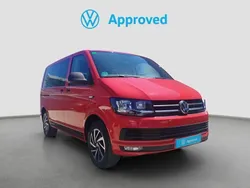 Rojo Usado 2019 VW Multivan Familiar | 35.900 € (Precio justo)