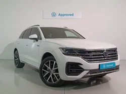 Blanco Usado 2019 VW Touareg R-line SUV | 45.900 € (Precio justo)