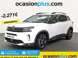 Blanco Usado 2023 Citroën C5 Aircross PureTech SUV | 20.355 € (Precio justo)
