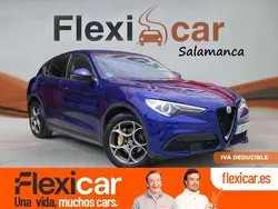 Azul Usado 2021 Alfa Romeo Stelvio Sprint SUV | 31.890 € (Un poco caro)