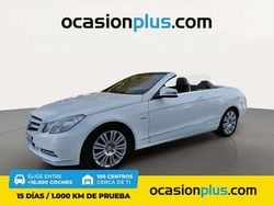 Blanco Usado 2011 Mercedes E200 Avantgarde Descapotable | 16.550 € (Precio justo)
