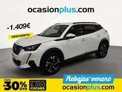 Blanco Usado 2021 Peugeot 2008 Allure SUV | 15.500 € (Precio justo)
