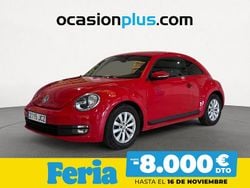Rojo Usado 2015 VW Beetle Utilitario | 14.490 € (Precio justo)