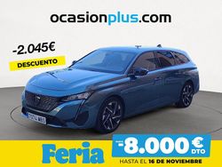 Azul Usado 2022 Peugeot 308 Allure Familiar | 22.500 € (Caro)
