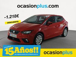 Rojo Usado 2023 Seat Ibiza Reference Berlina | 13.400 € (Precio justo)