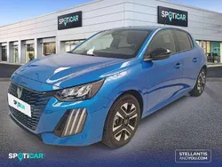 Azul Usado 2024 Peugeot e-208 Style Utilitario | 21.900 € (Precio justo)