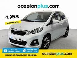 Gris Usado 2018 Peugeot 108 Allure Berlina | 8190 € (Precio justo)