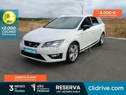 Blanco Usado 2014 Seat Leon FR Familiar | 10.490 € (Buen precio)